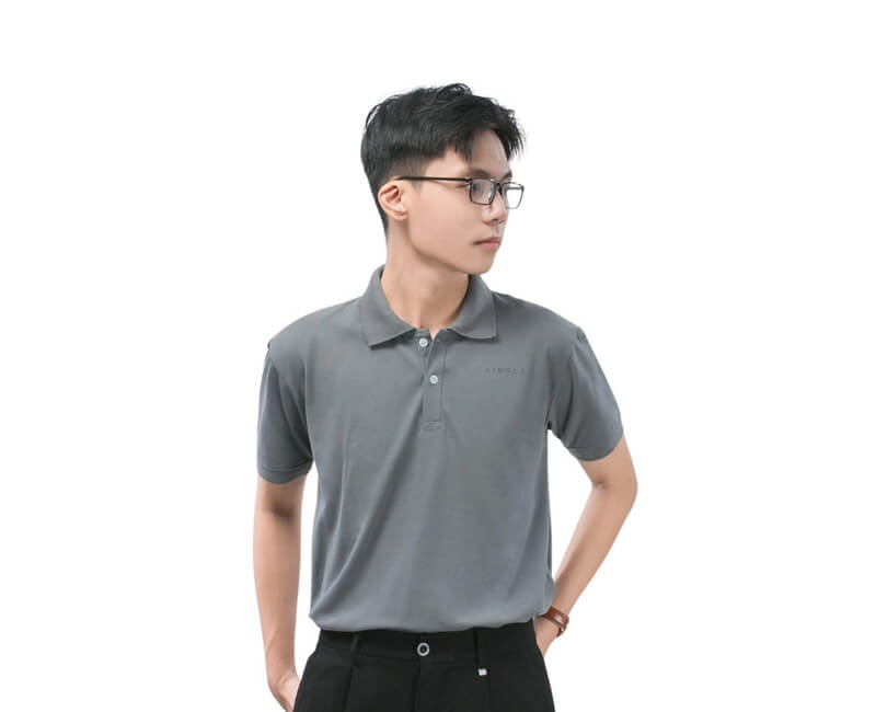 Áo thun xám tối giản hiện đại Áo thun xám tối giản hiện đại